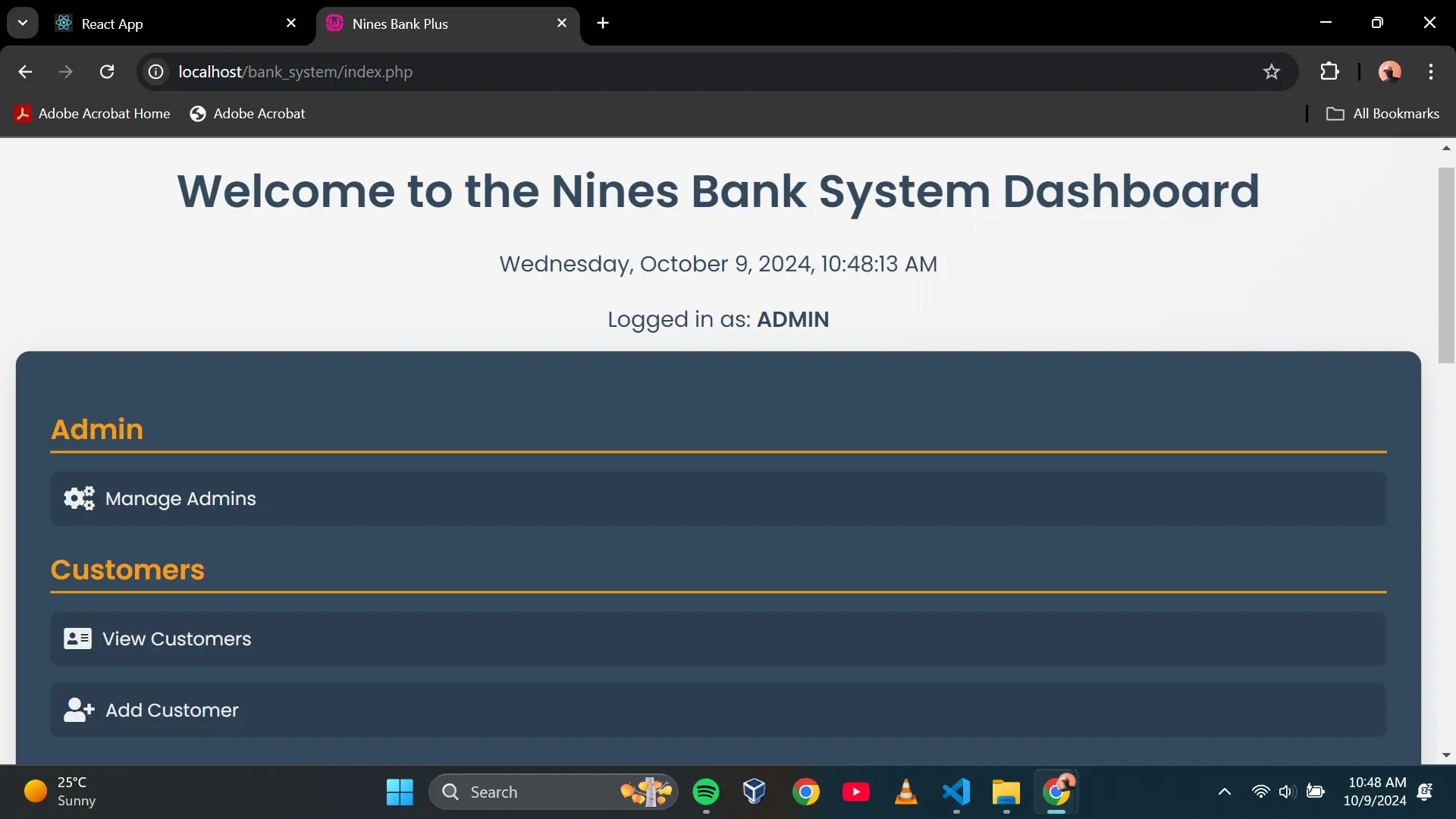 Banking Systems
